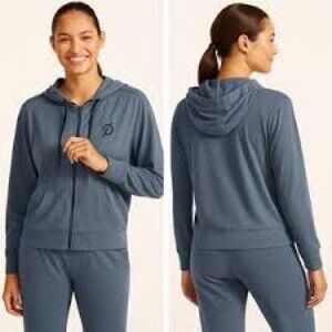 Peloton Women's Logo Relaxed Dream Blend
Hoodie Full Zip Fleece Sweatshirt Med